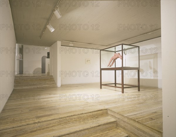 BOURGEOIS LOUISE 1911-
INTERIOR DE LA GALERIA - VITRINA CON LA ESCULTURA ARCHED FIGURE DE 1999 - EXPOSICION - 2002
MADRID, GALERIA SOLEDAD LORENZO
MADRID