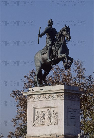 Equestrian statue of Philip IV