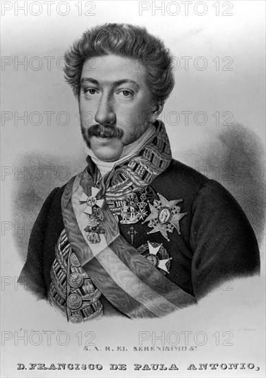 DON FRANCISCO DE PAULA ANTONIO INFANTE DE ESPAÑA
MADRID, MUSEO MUNICIPAL
MADRID