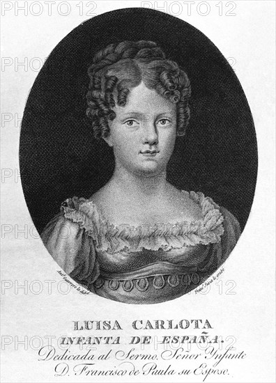 GUERRERO ANTONIO
LUISA CARLOTA DE BORBON INFANTA DE ESPAÑA ESPOSA DE FRANCISCO DE PAULA-GRABADO POR F SURIA - S XIX
MADRID, MUSEO MUNICIPAL
MADRID

This image is not downloadable. Contact us for the high res.