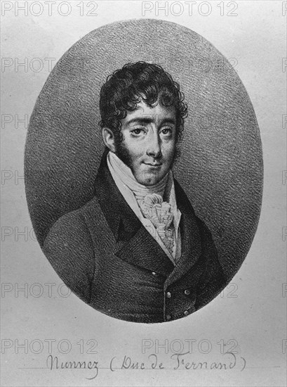 RETRATO DEL DUQUE DE FERNAN NUÑEZ EMBAJADOR DE ESPAÑA EN FRANCIA - GRABADO - S XIX
MADRID, MUSEO MUNICIPAL
MADRID