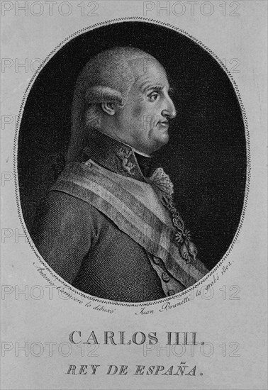 CARNICERO ANTONIO 1748/1814
RETRATO DE CARLOS IV REY DE ESPAÑA - GRABADO POR JUAN BRUNETTI EN 1802
MADRID, MUSEO MUNICIPAL
MADRID
This image is not downloadable. Contact us for the high res.