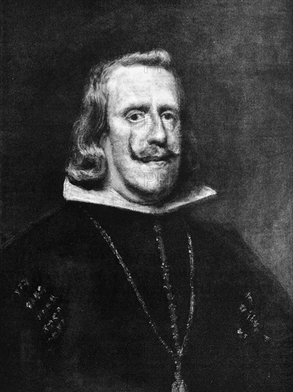Baude, Portrait de Philippe IV, roi d'Espagne