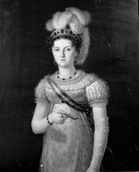 LACOMA SANS FCO 1784/1849
MARIA JOSEFA AMALIA DE SAJONIA - FOTOGRAFIA EN BLANCO Y NEGRO DEL ORIGINAL