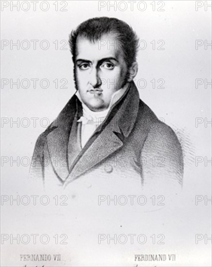 FERNANDO VII REY DE ESPAÑA - 1784/1833 - GRABADO S XIX
MADRID, MUSEO ROMANTICO
MADRID