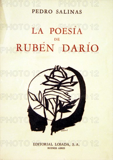 SALINAS PEDRO 1891/1951
PORTADA DEL LIBRO LA POESIA DE RUBEN DARIO DE EDICIONES LOSADA - 1968 - 3ª EDICION