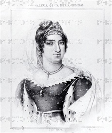 GOMEZ A
ISABEL COLBRAN - SOPRANO - PRIMERA ESPOSA DE ROSINI
MADRID, MUSEO MUNICIPAL
MADRID