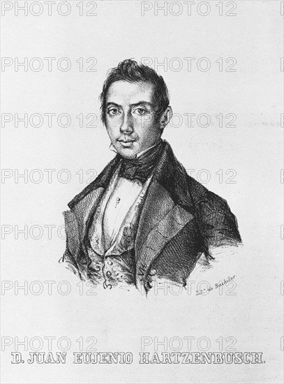 JUAN EUGENIO HARTZEMBUCH(1806/80)DRAMATURGO ROMANTICO ESPAÑOL
MADRID, BIBLIOTECA NACIONAL
MADRID
This image is not downloadable. Contact us for the high res.