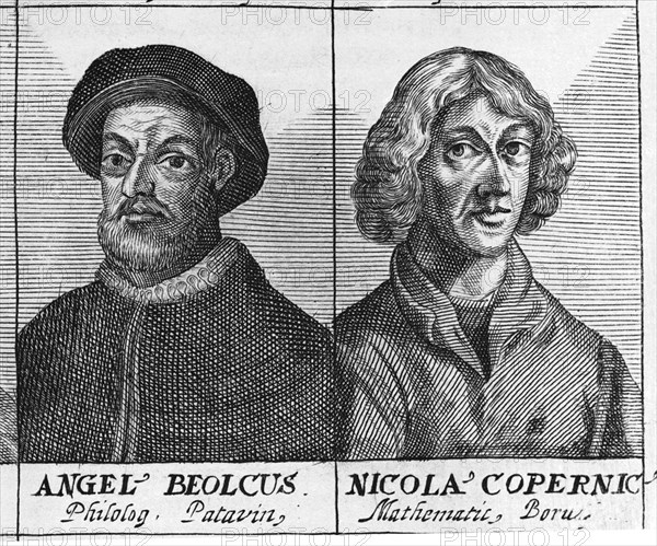 NICOLAS COPERNICO (1473-1543) Y ANGEL BEOLCUS
MADRID, BIBLIOTECA NACIONAL
MADRID

This image is not downloadable. Contact us for the high res.