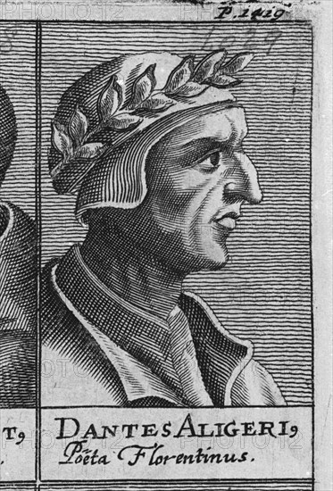 RETARTO DE DANTE ALIGHIERI (1265/1321) - POETA ITALIANO
MADRID, BIBLIOTECA NACIONAL
MADRID