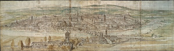 WYNGAERDE ANTON VAN DEN ?/1571
D- ZARAGOZA - DIBUJO - AGUADA/SEPIA - 1563 - 420x1305 mm
VIENA, BIBLIOTECA NACIONAL
AUSTRIA