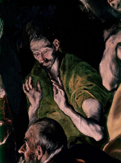 El Greco, Adoration of the shepherds (detail)