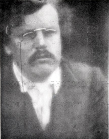 GILBERT KEITH CHESTERTON (1874/1936) - ESCRITOR INGLES
MADRID, COLECCION PARTICULAR
MADRID