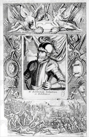 SEBASTIAN BELALCAZAR (1490/1551) - CONQUISTADOR Y DESCUBRIDOR ESPAÑOL
MADRID, COLECCION PARTICULAR
MADRID