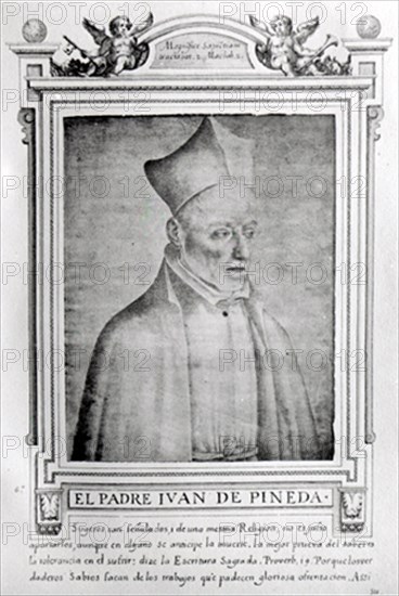 PACHECO FRANCISCO 1564/1644
JUAN DE PINEDA - LIBRO DE RETRATOS DE ILUSTRES Y MEMORABLES VARONES - 1599
Madrid, musée Lazaro Galdiano