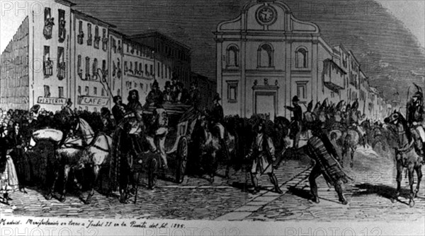 MANIFESTACION EN TORNO A ISABEL II EN LA PUERTA DEL SOL - 1845
MADRID, COLECCION PARTICULAR
MADRID
This image is not downloadable. Contact us for the high res.