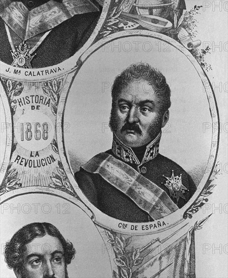 LLANTA B
CARLOS D'ESPAGNAC - CONDE DE ESPAÑA (1775/1839) - MILITAR ESPAÑOL