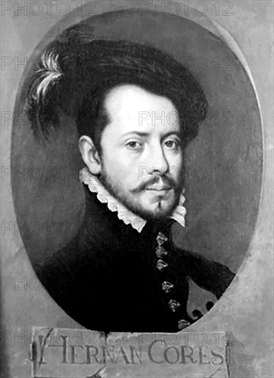 ANONIMO
HERNAN CORTES 1485/1547-CONQUISTADOR ESPAÑOL DE MEXICO
SEVILLA, COLECCION DUQUE DEL INFANTADO
SEVILLA