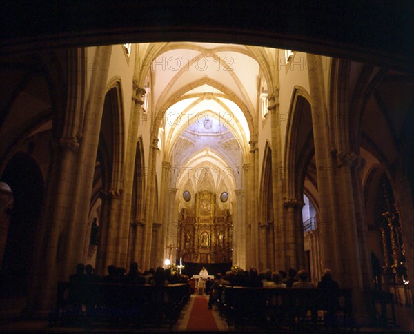 INTERIOR - CATEDRAL GOTICA CONSTRUIDA EN EL S XIV RECONSTRUIDA DESPUES DEL INCENDIO DE 1941
SANTANDER, CATEDRAL
CANTABRIA
This image is not downloadable. Contact us for the high res.