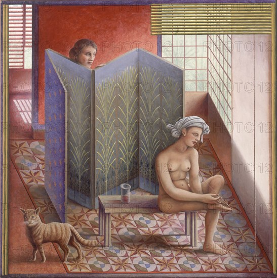 PEREZ VILLALTA GUILLERMO 1948-
MUJER PINTANDOSE LAS UÑAS-2000- 142x142 cm
MADRID, GALERIA SOLEDAD LORENZO
MADRID
This image is not downloadable. Contact us for the high res.