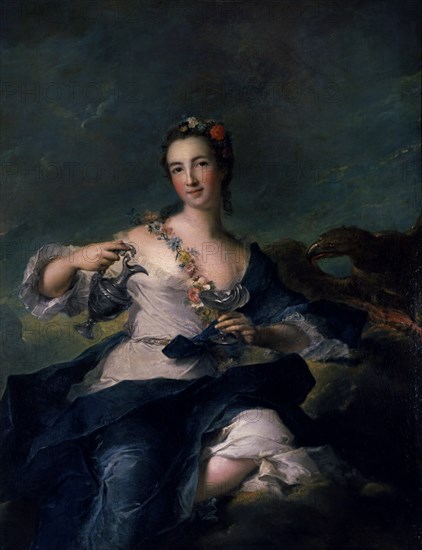 Nattier, The Duchess of Orleans in Goddess Hebe (Goddess of Reason)