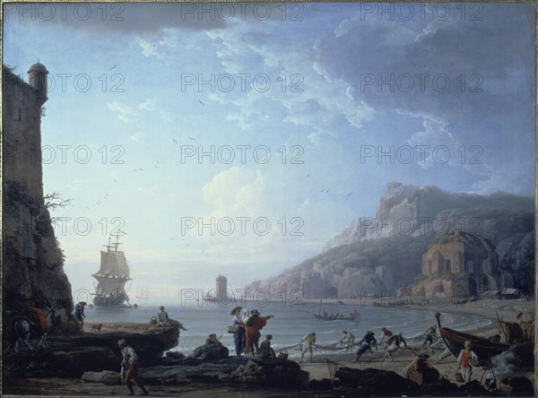 VERNET CLAUDE JOSEPH 1714/89
AMANECER EN EL MAR - S XVIII
COLECCION PARTICULAR