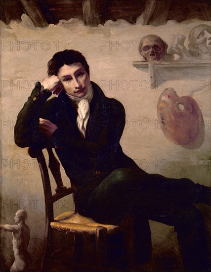 GERICAULT THEODORE 1791/1824
RETRATO DE UN ARTISTA EN SU ESTUDIO - S XIX
PARIS, MUSEO LOUVRE-INTERIOR
FRANCIA