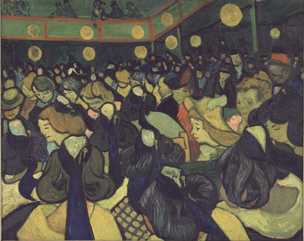 Van Gogh, The Dance Hall in Arles
