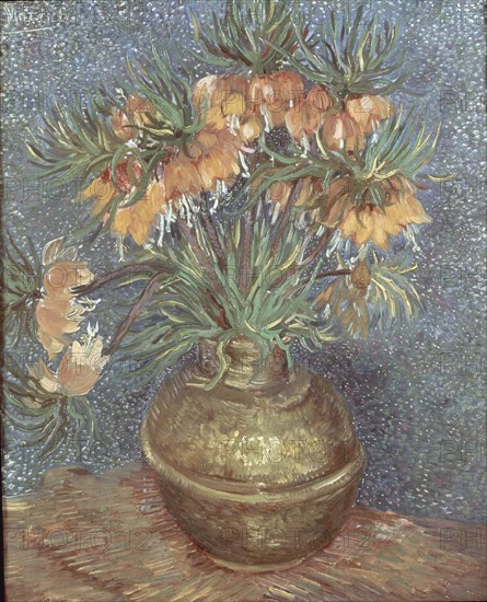 Van Gogh, Fritillaries in a Copper Vase