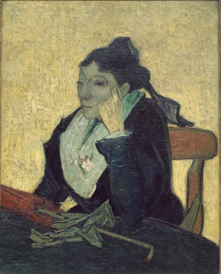 Van Gogh, L'Arlesienne: Madame Ginoux with Gloves and Umbrella