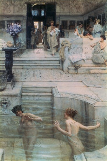 ALMA TADEMA LAWRENCE 1836/1912
UN CLIENTE FAVORITO (A FAVOURITE CUSTOM) - 1909 - O/L - 66x45,1
LONDRES, TATE GALLERY
INGLATERRA

This image is not downloadable. Contact us for the high res.