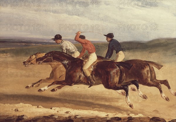 GERICAULT THEODORE 1791/1824
CARRERA DE CABALLOS EN EPSOM (BOCETO) - S XIX - ROMANTICISMO FRANCES
PARIS, MUSEO LOUVRE-INTERIOR
FRANCIA