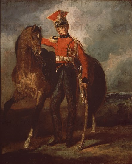 GERICAULT THEODORE 1791/1824
LANCERO ROJO DE LA GUARDIA IMPERIAL - S XIX - ROMANTICISMO FRANCES
COLECCION PARTICULAR