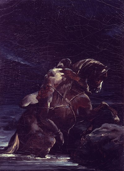 GERICAULT THEODORE 1791/1824
MAZEPPA - S XIX - ROMANTICISMO FRANCES
PARIS, COLECCION PARTICULAR
FRANCIA