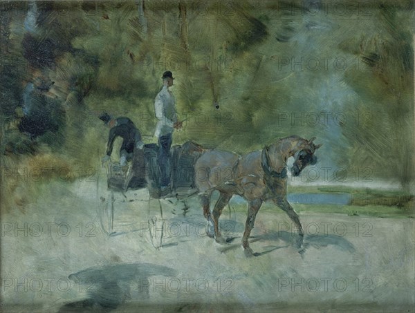 TOULOUSE LAUTREC 1864/1901
UN DOG-CART - 1880 - 27x35 - POSTIMPRESIONISMO FRANCES
ALBI, MUSEO TOULOUSE LAUTREC
FRANCIA
This image is not downloadable. Contact us for the high res.