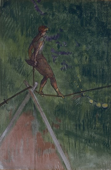TOULOUSE LAUTREC 1864/1901
EN EL CIRCO - EQUILIBRISTA EN LA CUERDA - PASTEL Y LAPIZ - 0,47x0,33 m
COLECCION PARTICULAR
This image is not downloadable. Contact us for the high res.