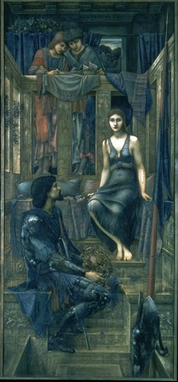 BURNE-JONES EDWARD 1833/98
EL REY COPHETUA Y LA MENDIGA - 1884 - O/L - 293x135,9 - PRERRAFAELISMO
LONDRES, TATE GALLERY
INGLATERRA