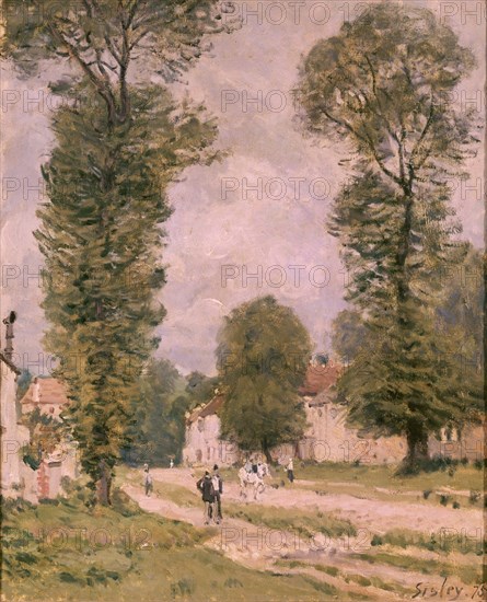 Sisley, La route de Versailles