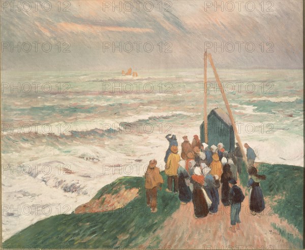 Moret, Dans l'attente des pêcheurs (la Bretagne)