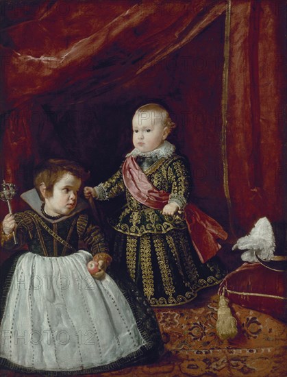 Velázquez, Don Baltasar Carlos with a Dwarf