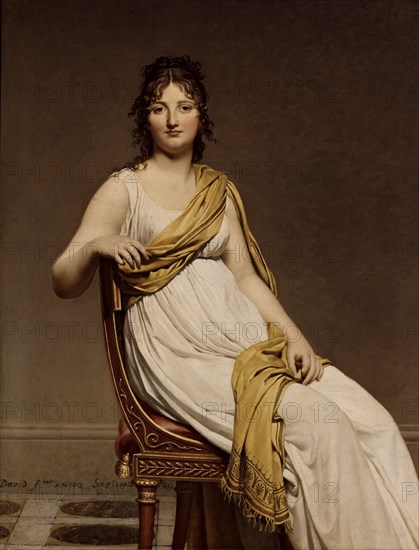DAVID JACQUES LOUIS 1748/1825
MADAME DE VERNINAC - 1799 - O/L - 145x120 - NEOCLASICISMO FRANCES
PARIS, MUSEO LOUVRE-INTERIOR
FRANCIA