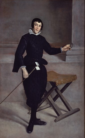 Velázquez, The buffoon Calabacillas