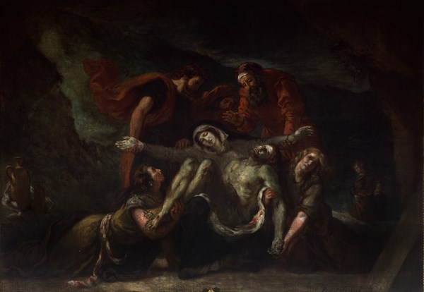 Delacroix, La pietà