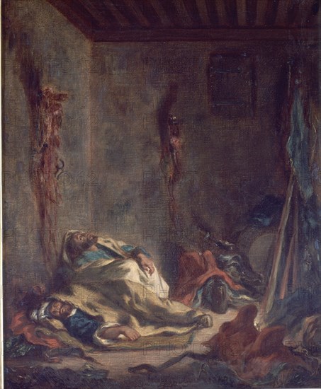 Delacroix, Corps-de-garde marocain