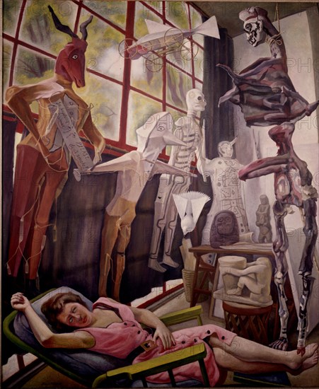 RIVERA DIEGO 1886/1957
TALLER DE DIEGO - 1954 - O/L - PINTURA MEXICANA
MEXICO DF, MUSEO DE ARTE MODERNO
MEXICO