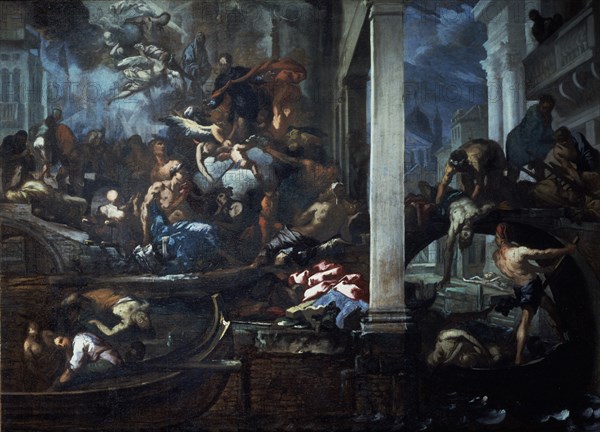 ZANCHI ANTONIO 1631/1722
LA PESTE EN VENECIA - 1666 - 99x135 - BARROCO ITALIANO
VIENA, KUNSTHISTORISCHES MUSEUM
AUSTRIA