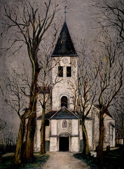 UTRILLO MAURICE 1883/1955
IGLESIA DE CHATILLON SUR SEINE - 1911 - O/L - 73x54,5
PARIS, GALERIA PETRIDES
FRANCIA