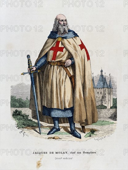 Jacques de Molay, Grand Master of the Knights Templar