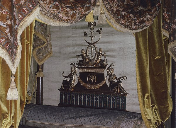 ADAM ROBERT 1728/92
INTERIOR-CAMA NEOCLASICA-1776
LONDRES, OSTELEY PARK/ COUNTRY
INGLATERRA