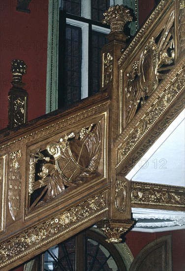 INTERIOR-DETALLE DE LA ESCALERA-BRONCE DORADO
NACION, COUNTRY SIGLO XVII/CASA SEÑORIAL
INGLATERRA

This image is not downloadable. Contact us for the high res.